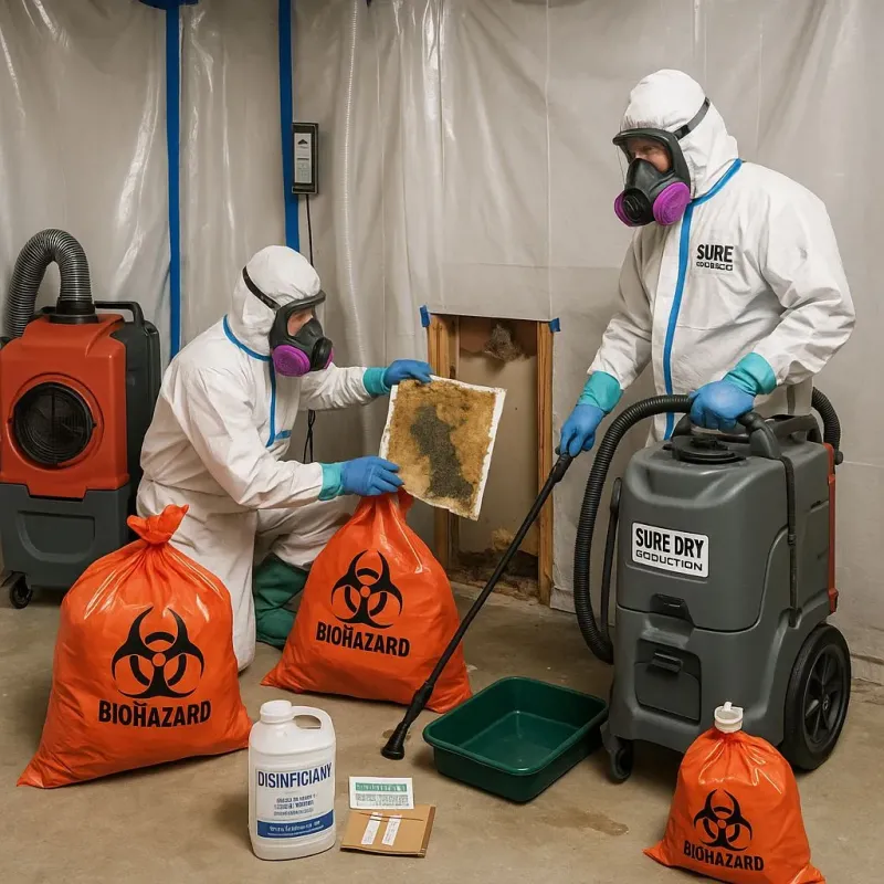 Contaminated Water Handling Protocols process in Canaan, ME